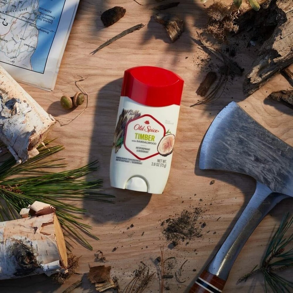 Old Spice Timber with Sandalwood Anti-perspirant and Deodorant 2.6 Oz, 2…